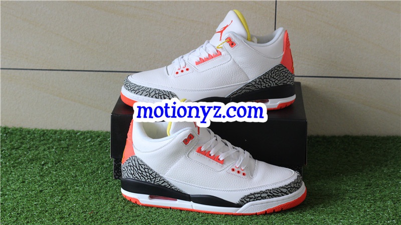 Authentic Air Jordan 3 Retro Solefly